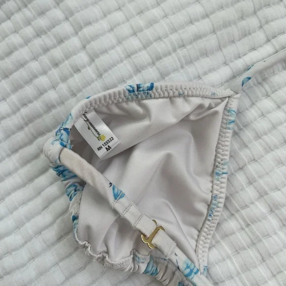 Heavy Manners Butterfly Print Bikini Top - Picture 4 of 5